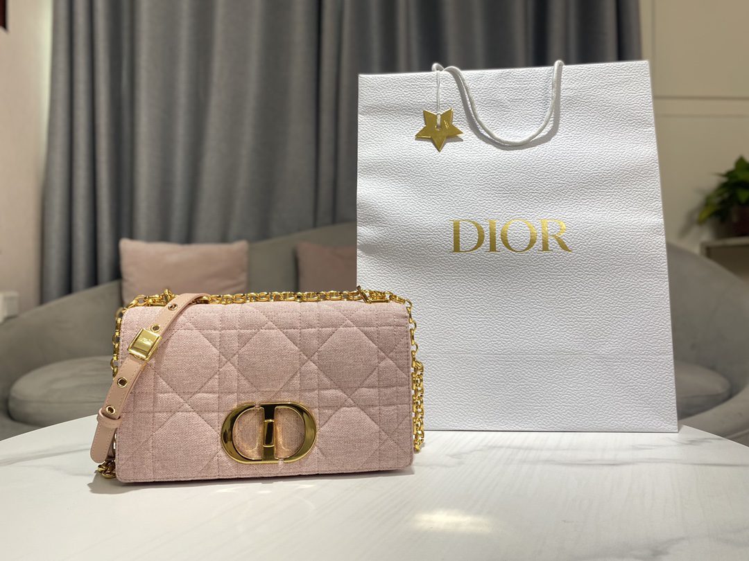 Batch 💰1710 Original medium DIOR CARO handbag